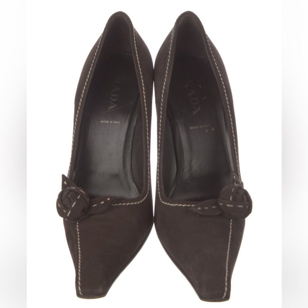 Prada Suede Pumps - Picture 2 of 5